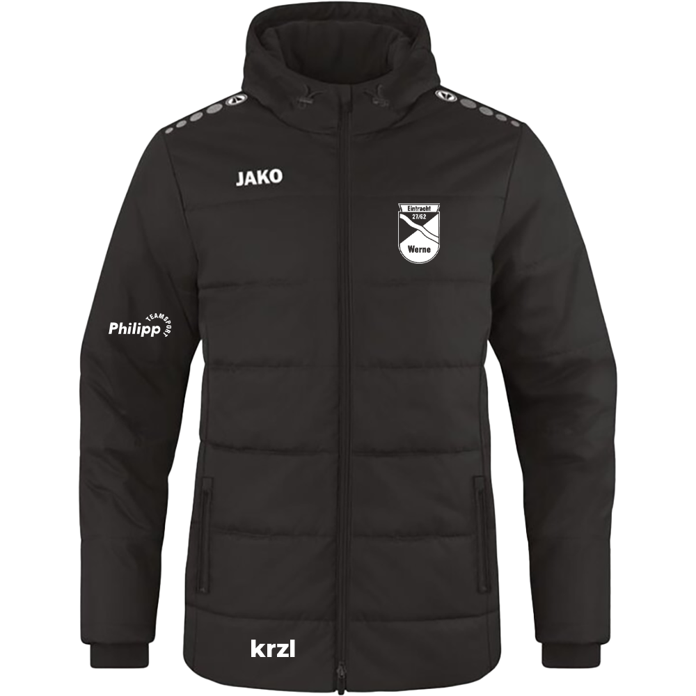 Coachjacke Team Mit Kapuze 