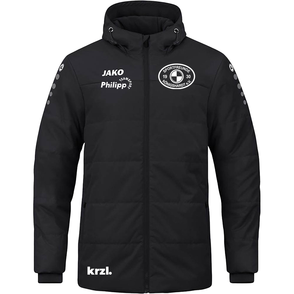 Coachjacke Team Mit Kapuze 