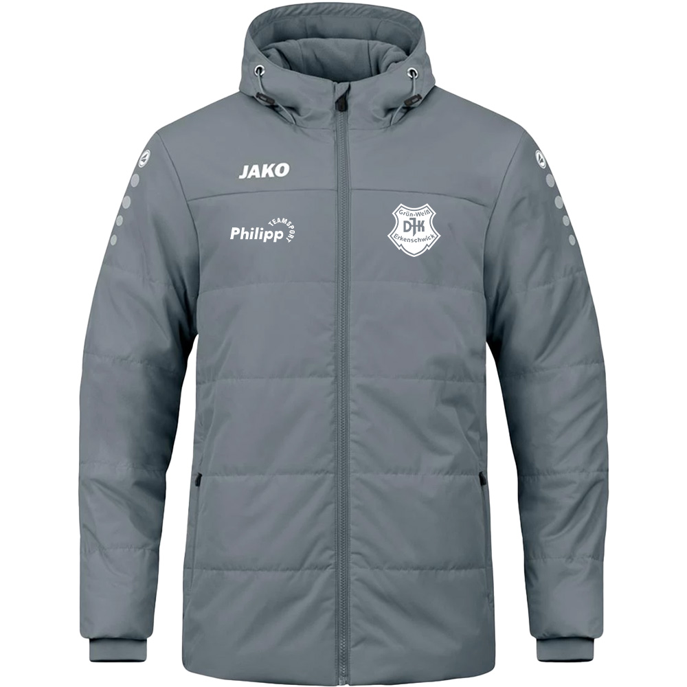 Coachjacke Team mit Kapuze 
