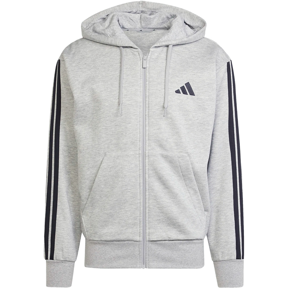 Essentials 3-Stripes Fleece Hoodie 