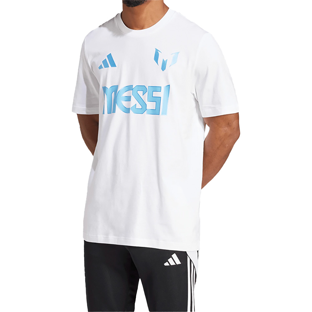 Messi Name and Number Graphic T-Shirt S