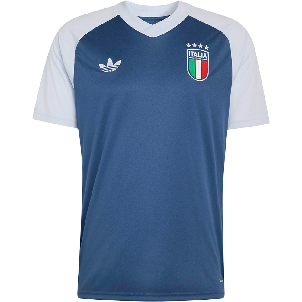 Italien 26 Aufwärmtrikot Auswärts 