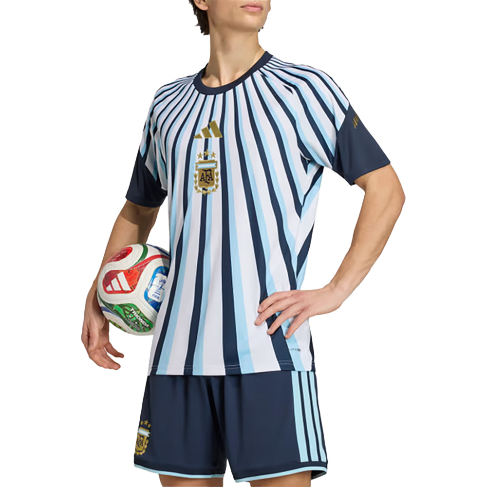 Argentinien 26 Aufwärm Heimtrikot 