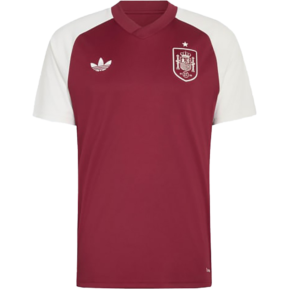 Spanien 26 Aufwärmtrikot Auswärts 