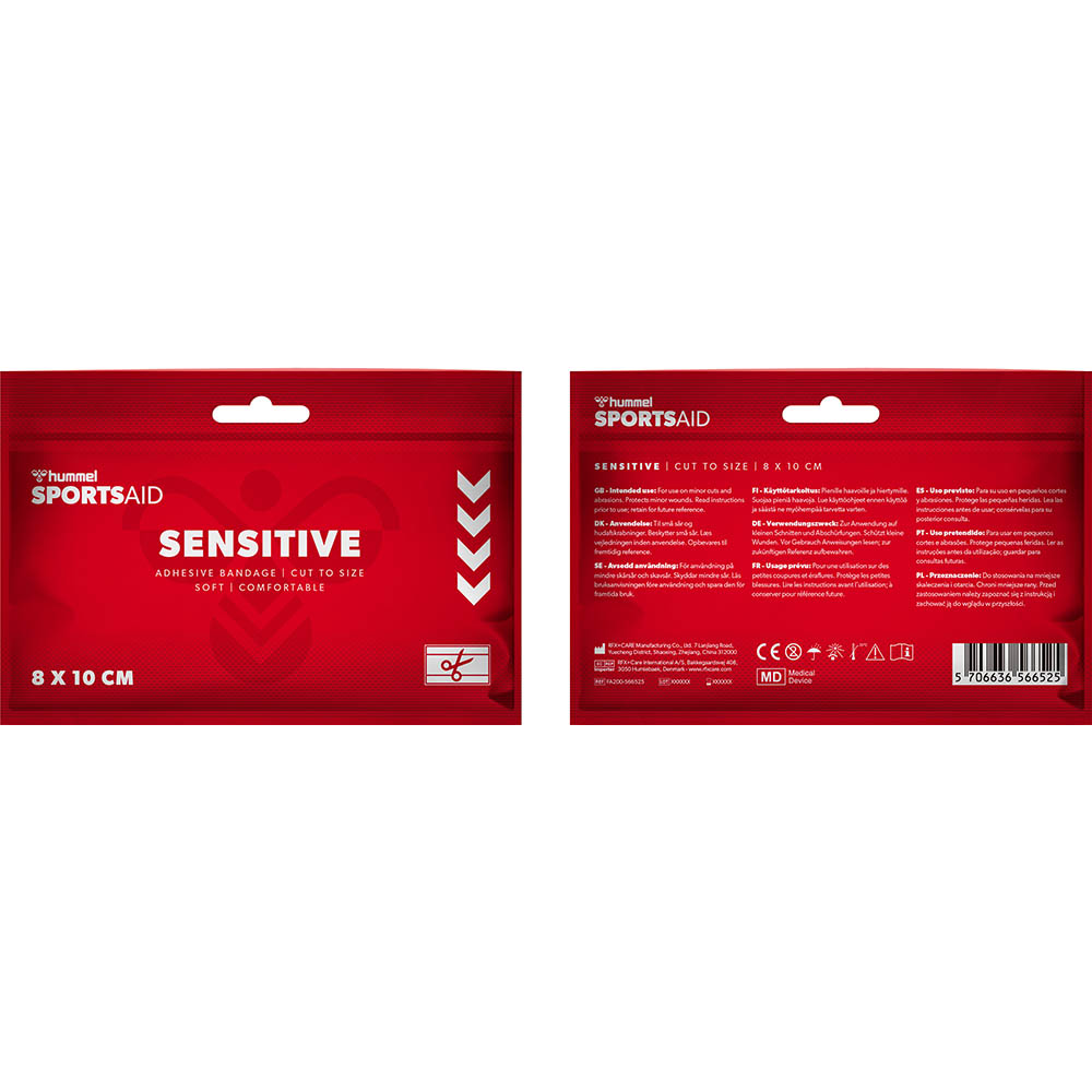 5ER-PACK WUNDPFLASTER FÜR SENSIBLE HAUT OS