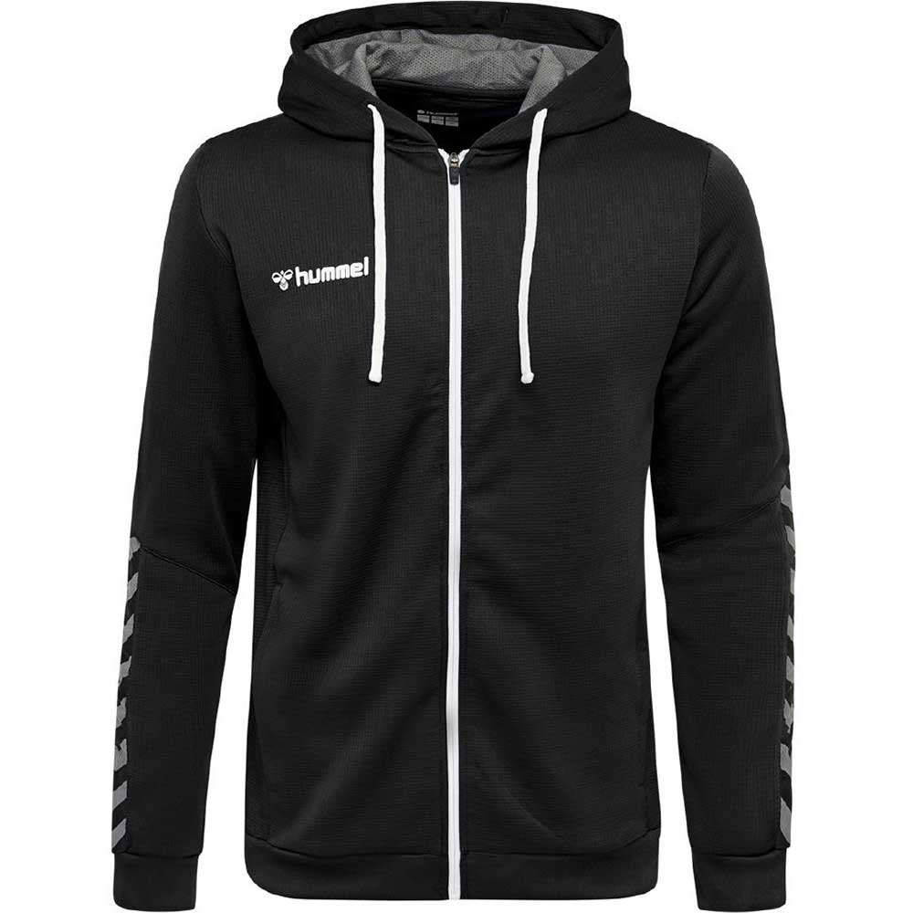 Authentic Poly Zip Hoody Kinder 176