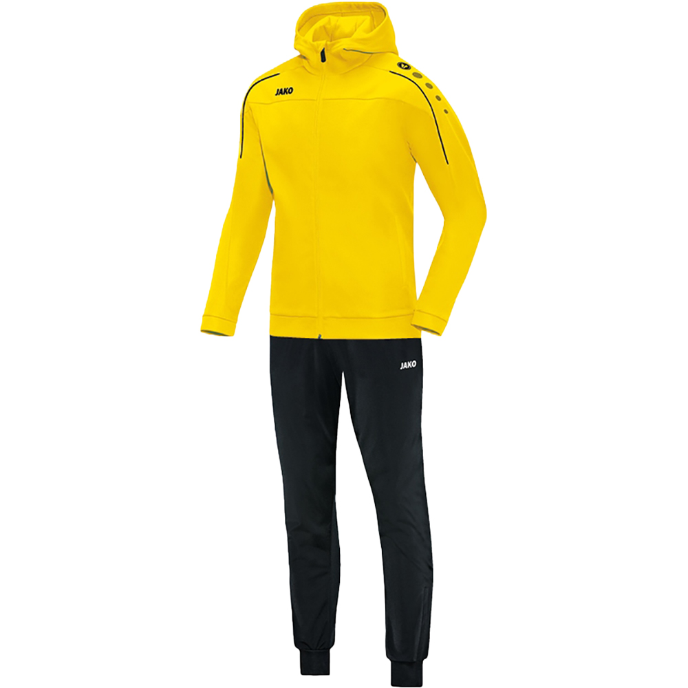 Trainingsanzug Polyester Classico mit Kapuze  