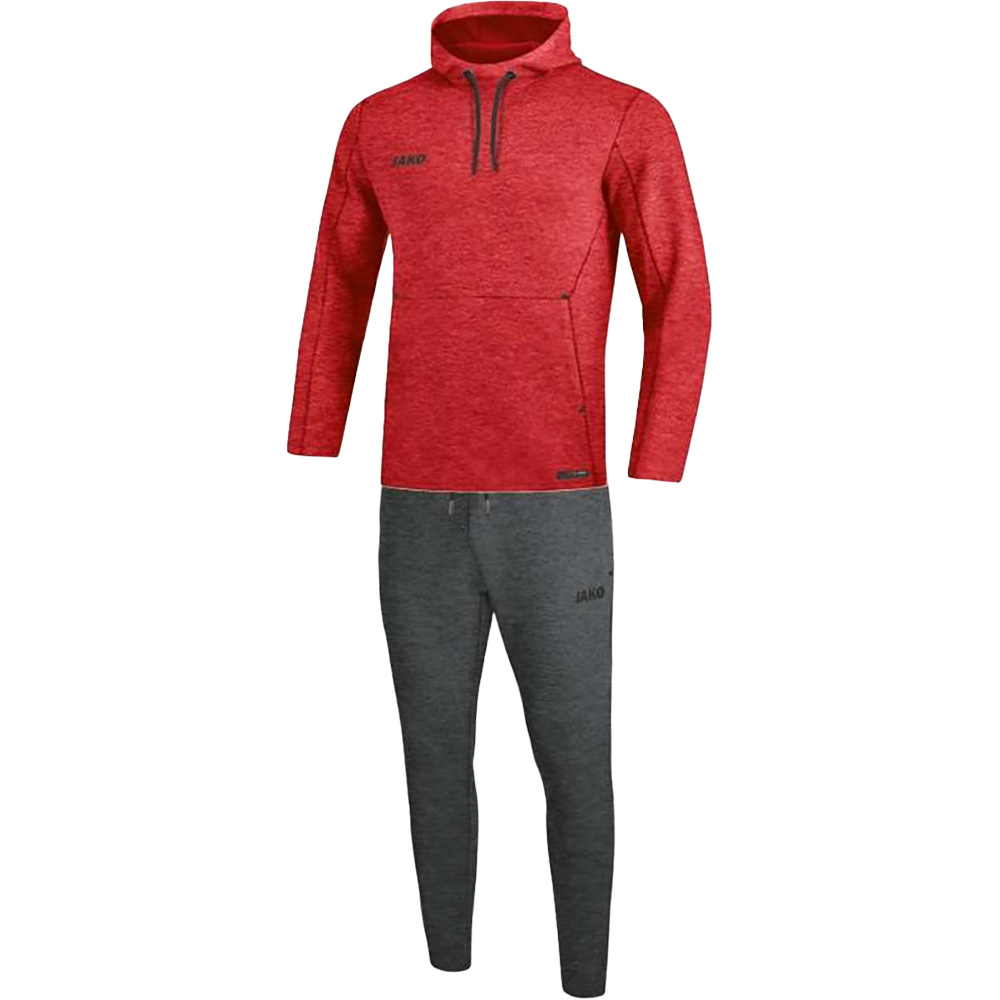 Jogginganzug Premium Basics mit Kapuze 