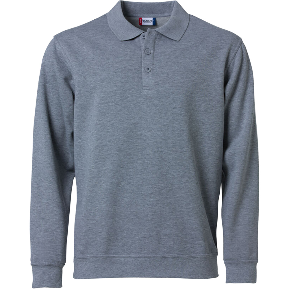 Basic Poloshirt Langarm 