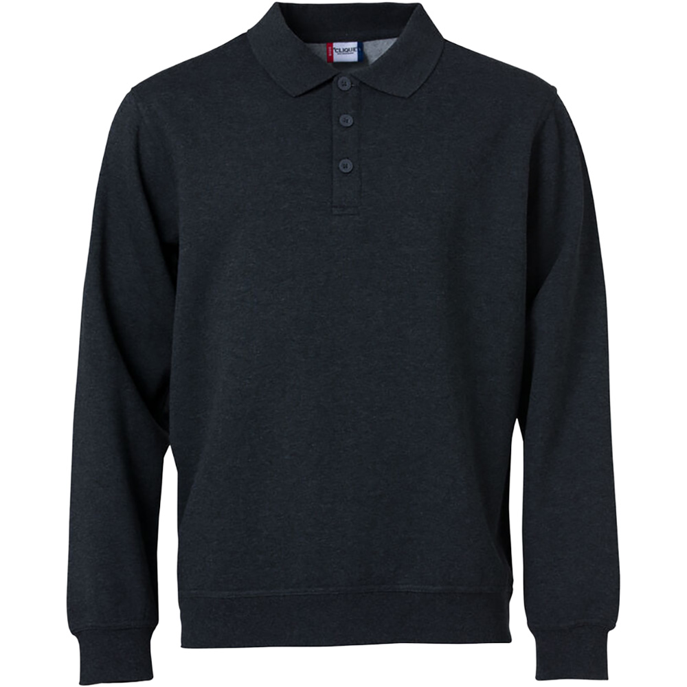 Basic Poloshirt Langarm S