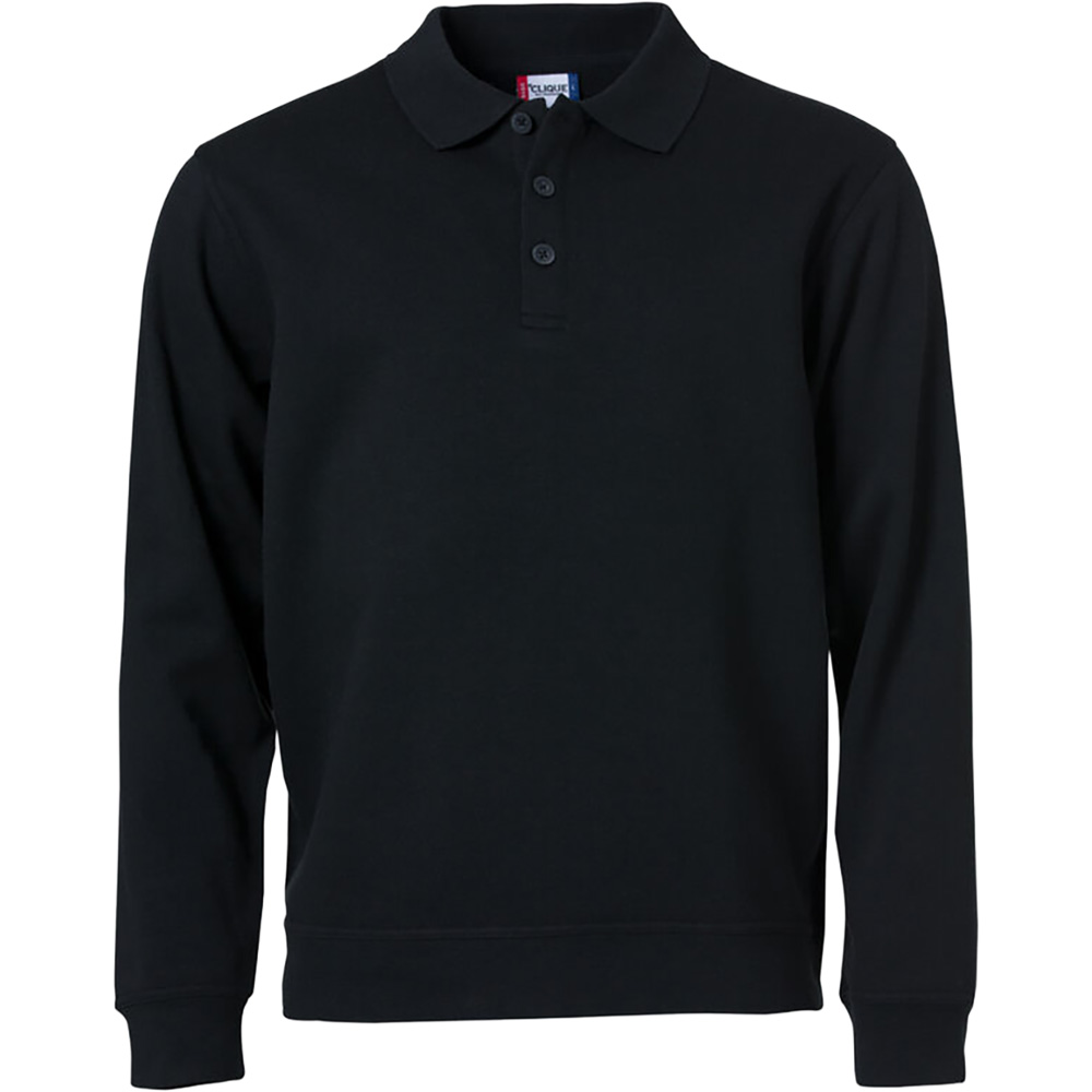 Basic Poloshirt Langarm 