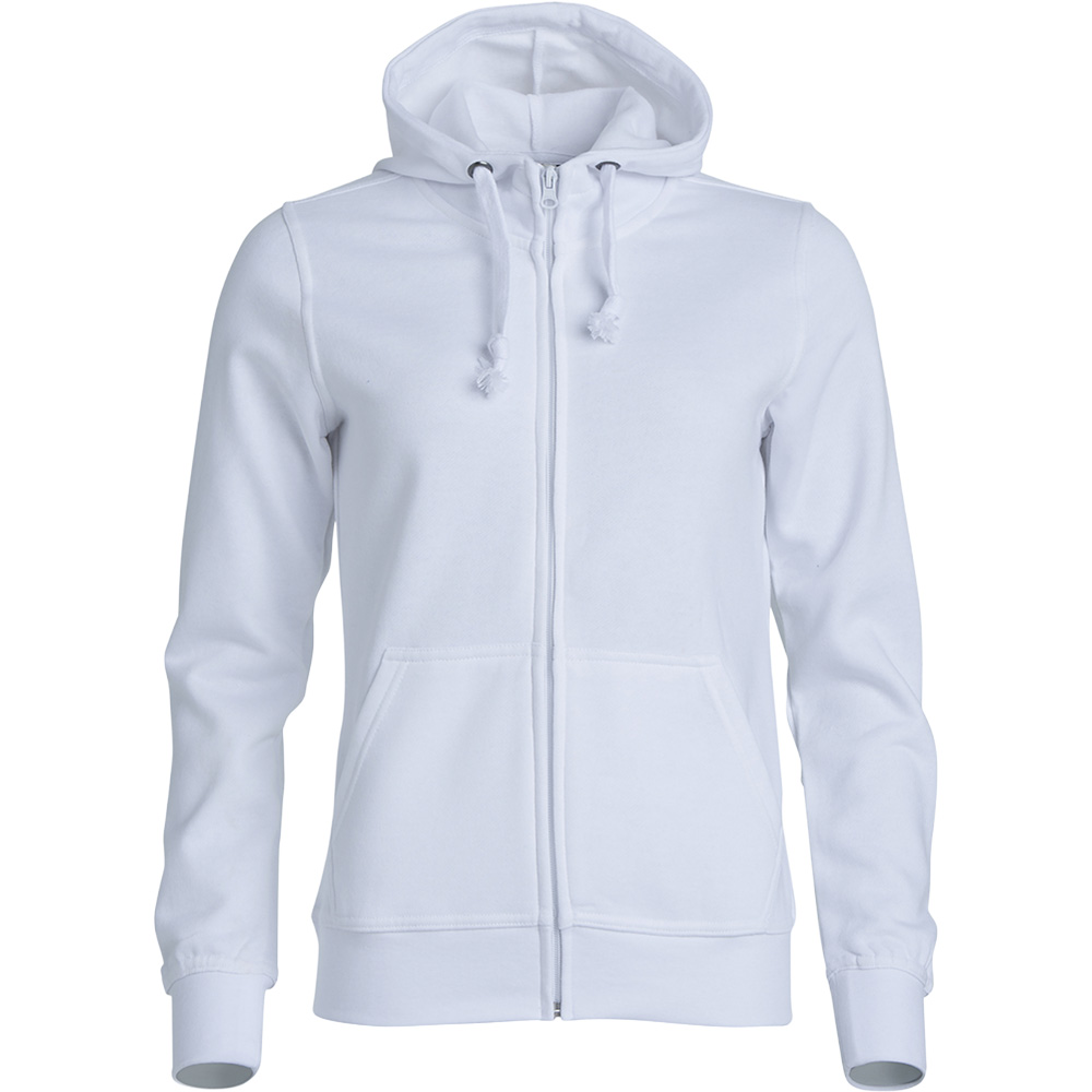 Basic Hoody Zip-Jacke Damen 