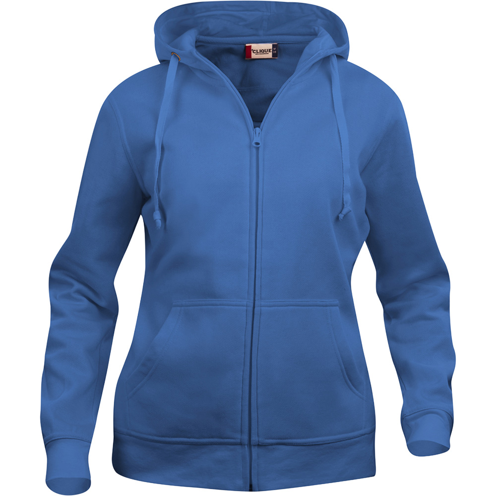 Basic Hoody Zip-Jacke Damen XL