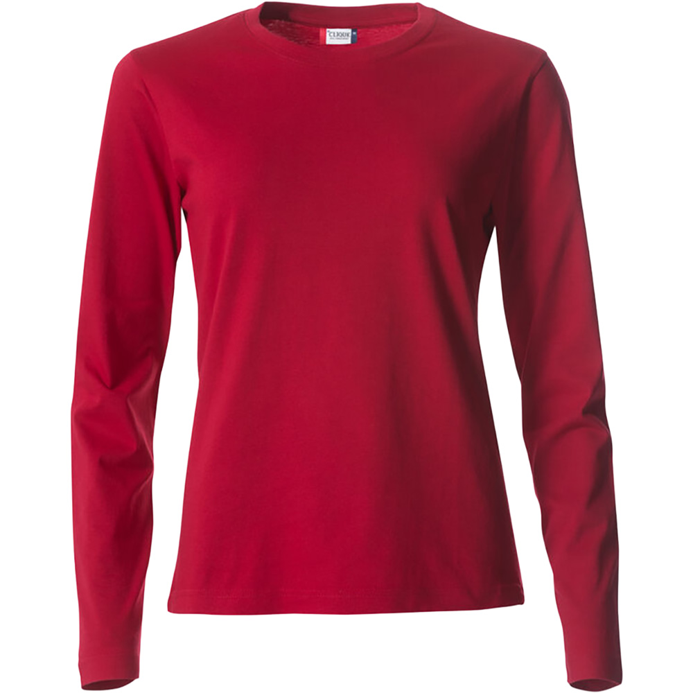 Basic Langarmshirt Damen 