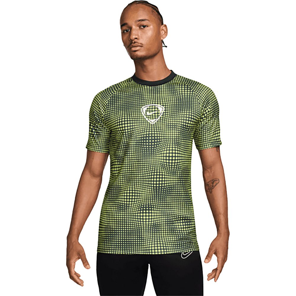 Dri-Fit Academy Plus Kurzarm Oberteil All Over Print 