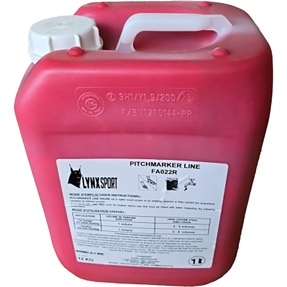 Sportplatzmarkierfarbe - extra Rot - 15kg Konzentrat  OS
