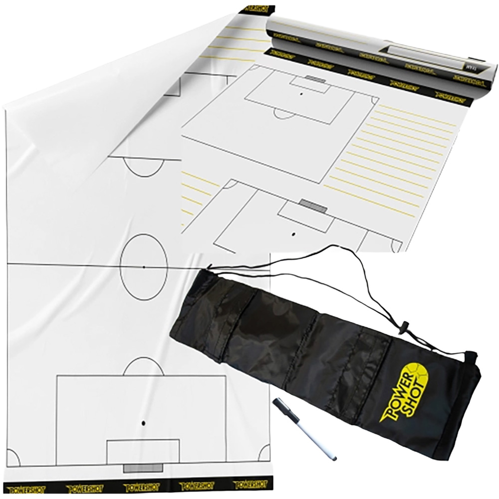 20er-Set Fußball-Taktikfolie mit Tasche OS