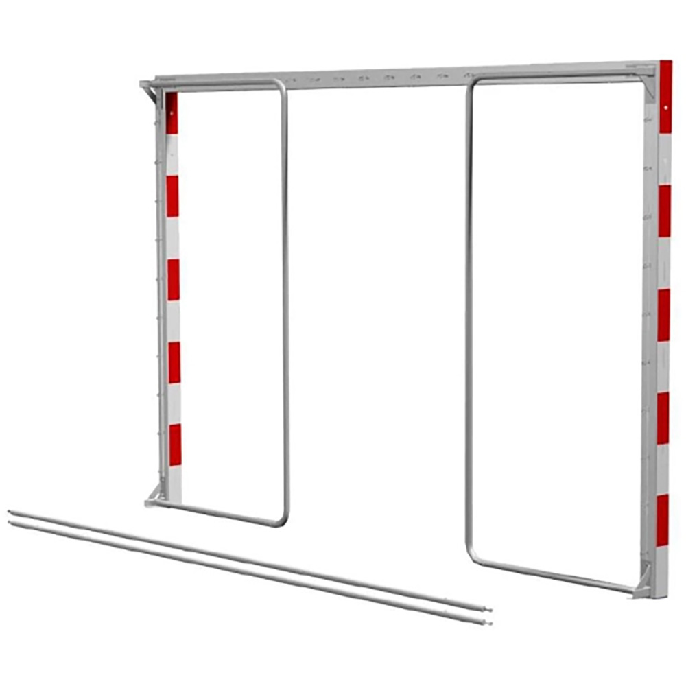 Umklappbares Handballtor - transportabel - Stahl OS