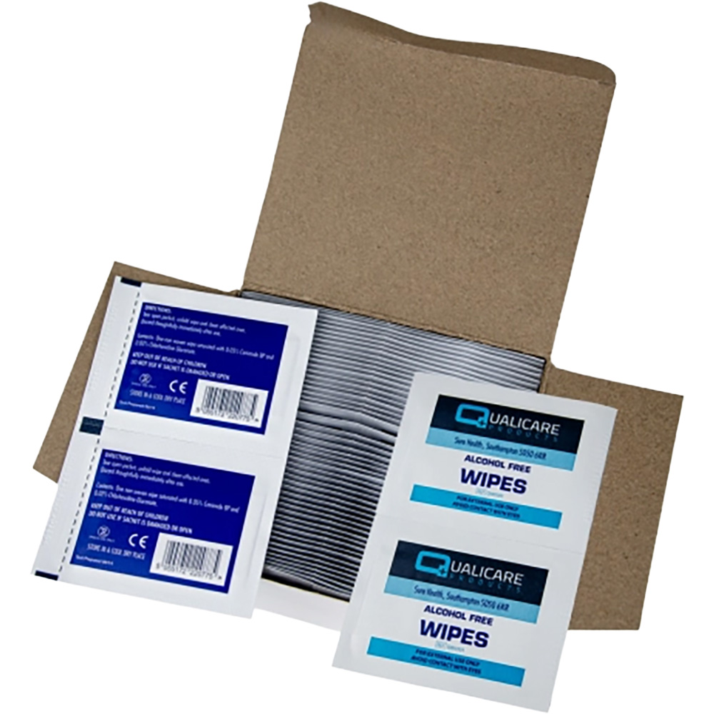 alkoholfreie Tücher - 100er Packung OS