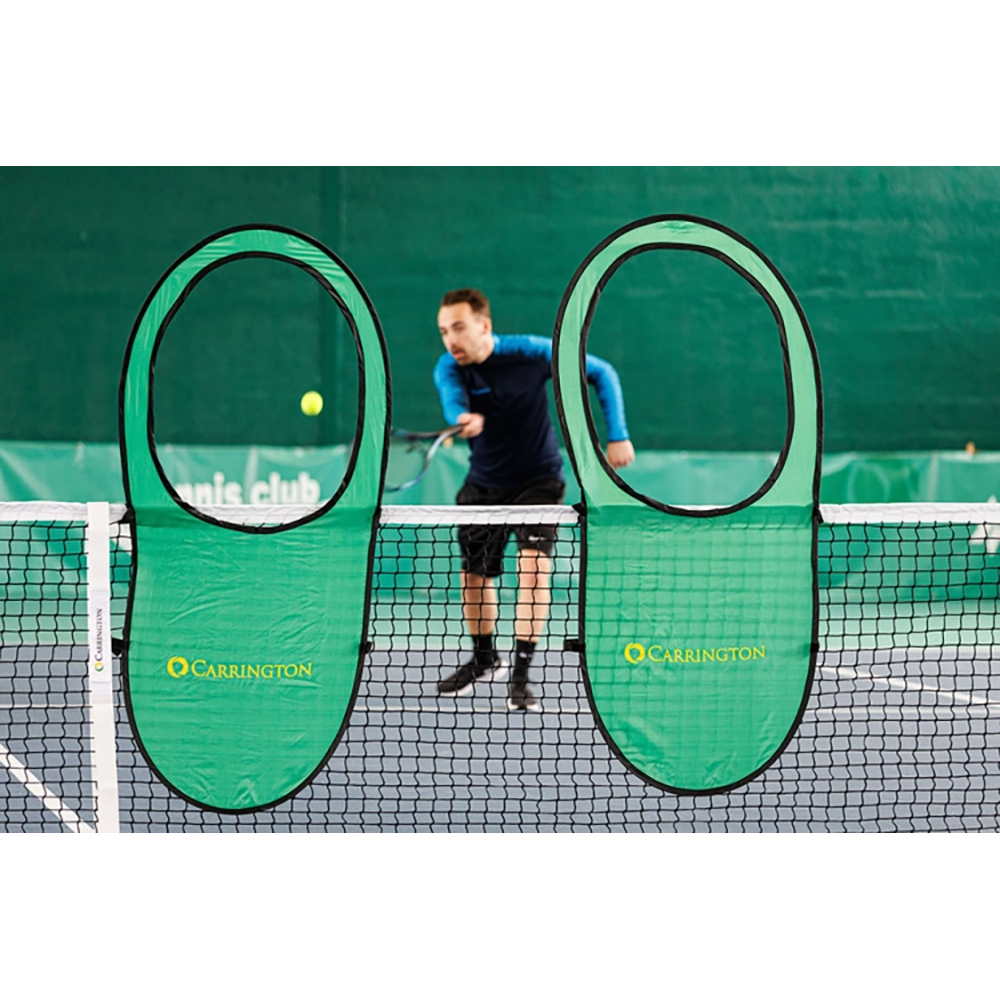 2er Set Pop-Up Tennis-Zielscheiben OS