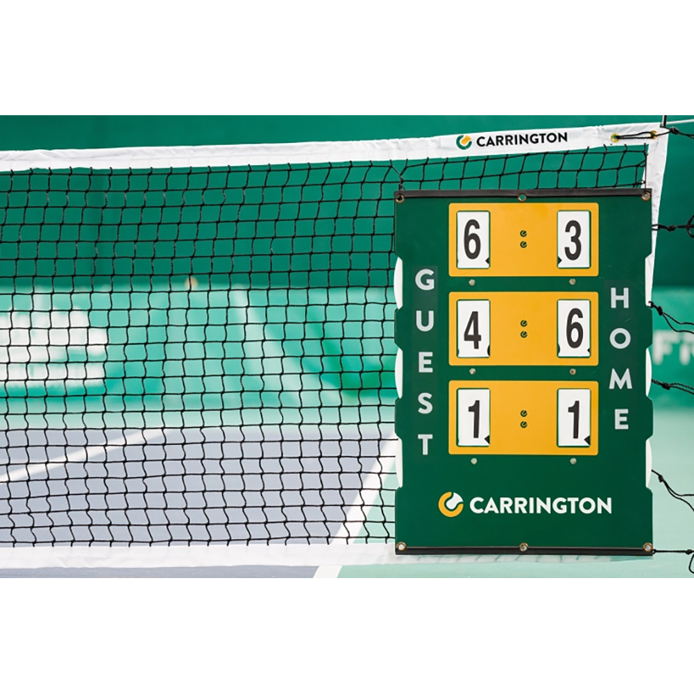 Tennis Scoreboard 82x58 cm - Englisch OS