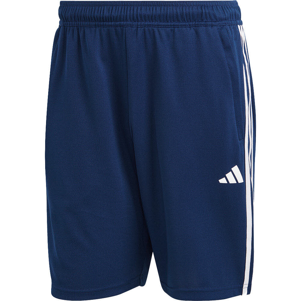 Train Essentials Piqué 3-Streifen Trainingsshorts 