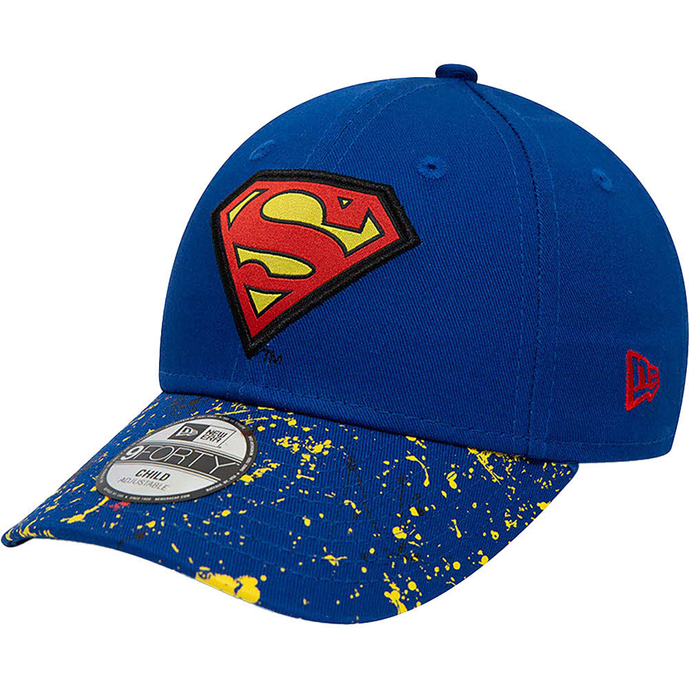 Superman DC Splat Cap 