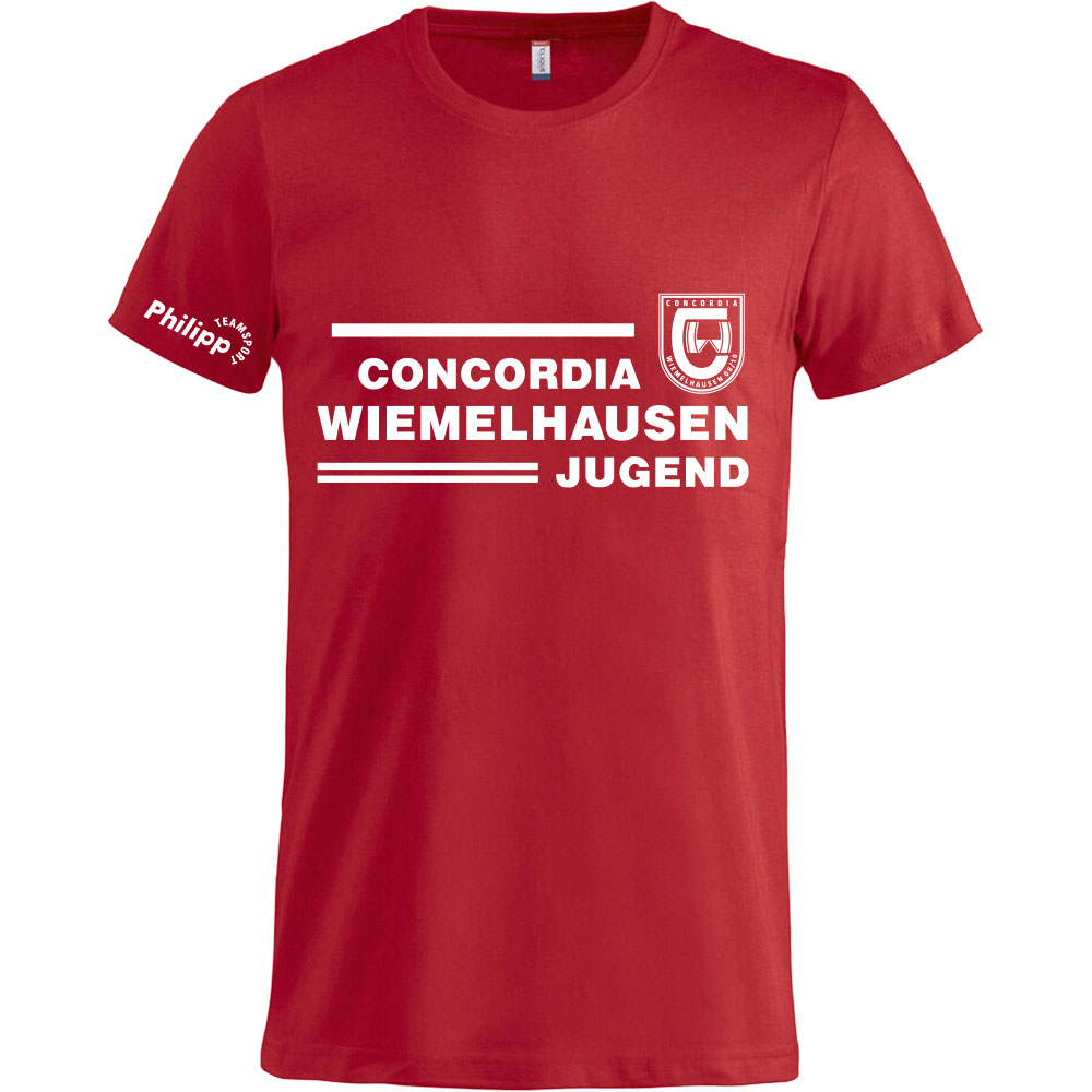 Basic T-Shirt Jugendabteilung 