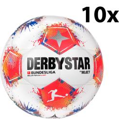 10x Bundesliga Brillant Replica S-Light v25 Ball im Bundle 