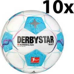10x Bundesliga Brillant Replica v2 Ball im Bundle 