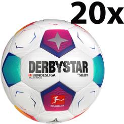 20x Bundesliga Brillant Replica V23 Ball im Bundle 