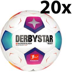 20x Bundesliga Brillant Replica S-Light V23 Ball im Bundle 
