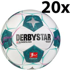 20x Bundesliga Brillant TT v24 Ball im Bundle 