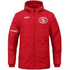 Coachjacke Team mit Kapuze 