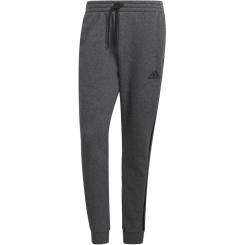 Essentials Fleece Tapered Cuff 3-Streifen Hose 