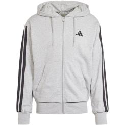 Essentials Drei Streifen French Terry Fullzip Hoodie
