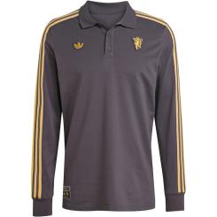 Manchester United Terrace Icons Longsleeve Poloshirt 