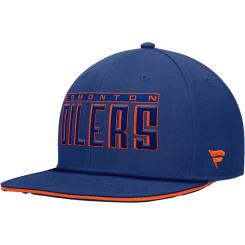 Edmont Oilers Flat Brim Cap 