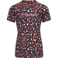 Hmlazul Swim T-Shirt Kurzarm Kinder 