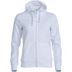 Basic Hoody Zip-Jacke Damen