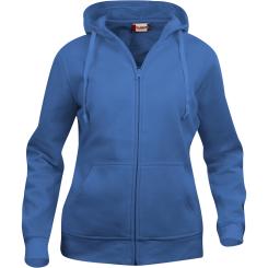 Basic Hoody Zip-Jacke Damen