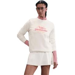 Nike Sportswear Club Fleece Graphic Crew Neck Hoodie für Damen