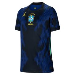 Brasilien Dri-Fit Kurzarm Stadion Auswärtstrikot 2026/27 Kinder
