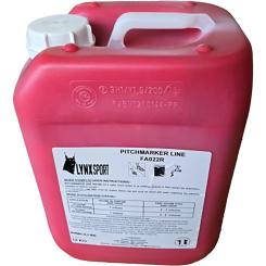 Sportplatzmarkierfarbe - extra Rot - 15kg Konzentrat  