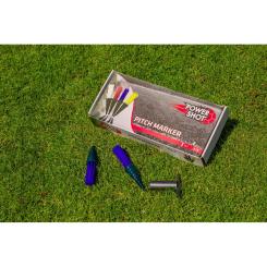 PITCHMARKER Markierungshilfe - 25er Set + Eintriebshilfe
