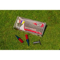 PITCHMARKER Markierungshilfe - 25er Set + Eintriebshilfe