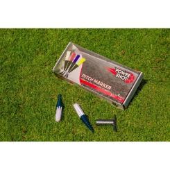 PITCHMARKER Markierungshilfe - 25er Set + Eintriebshilfe