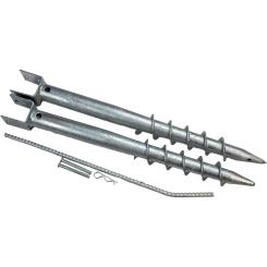 Option Befestigung für transportables Tor 