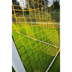 Futsal-Netz 3 x 2 m - 3mm - Schwarz/Gelb 