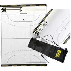 20er-Set Handball-Taktikfolie mit Aufbewahrungstasche 